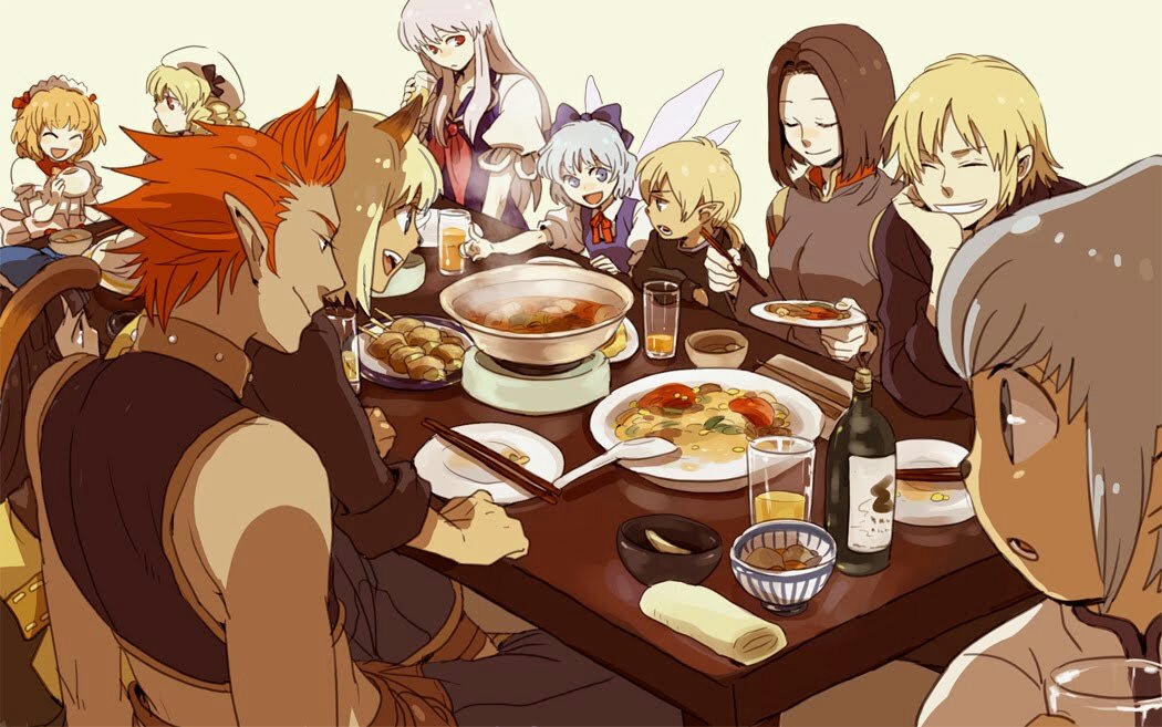Image result for anime thanksgiving